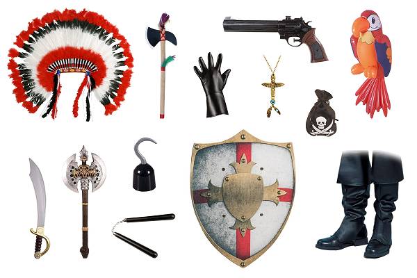Accessoires et armes