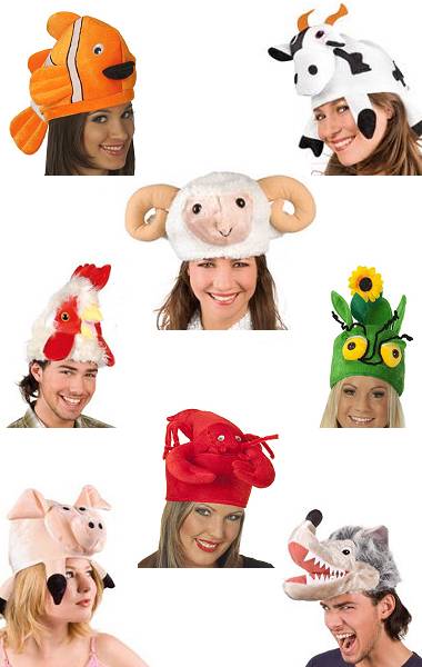 Chapeaux Animaux