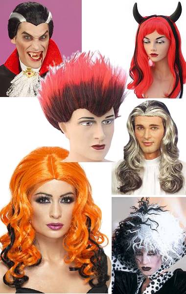 Perruques Halloween