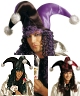 Chapeau Fou du Roi velours S016241Existe en :VERT,VIOLET
