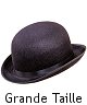 Chapeau Melon noir GM