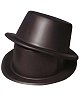 Chapeau Haut de forme noir en mousse