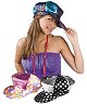 Chapeau Casquette fantasia S011641Existe en :BLEU,ROSE,NOIR
