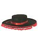 Chapeau Espagnol pompons M2