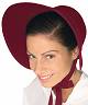 Chapeau Tricorne majorette rouge M3Existe en :55,57,58,60