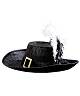 Chapeau Mousquetaire noir adulte AD6