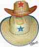 Chapeau Cow-Boy paille 8-12A S017827Existe en :BLEU