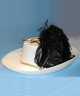 Chapeau Mousquetaire Dartagnan Blanc 4-8A