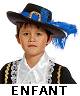 Chapeau Tricorne majorette M7Existe en :T53-54 ROUGE,T53-54 BLEU