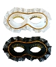 Loup dentelle Adulte S01Existe en :BLANC,NOIR