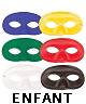 Loup couleur M2 Enfant S01Existe en :VERT,NOIR,BLANC,JAUNE,BLEU,ROUGE