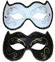 Loup Venise M5Existe en :BLANC,NOIR