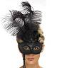 Loup baroque noir