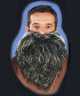 Barbe m�ch�e M2 S01314
