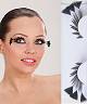 Faux cils plumes noirs M1
