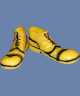 Chaussures de clown-Godasses jaunes