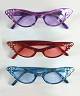 Lunettes Glamour S012503Existe en :FUSHIA,VIOLET,ROUGE,JAUNE,BLEU