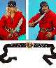 Ceinture de pirate avec boucle