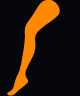 Collant Orange Adulte S013556Existe en :S-M,L-XL