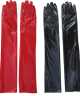 Gants simili 55cm S01980Existe en :ROUGE,NOIR