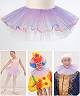 Tutu ou colerette mauve S016819