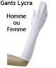 Gants blancs 37cm mixte S018360Existe en :BLANC