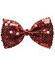 Papillon paillet� rouge S013450