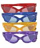 Lunettes Disco LED 1Existe en :ROUGE,BLEU,JAUNE,VIOLET