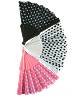 Eventail poisExiste en :BLANC,NOIR,ROSE