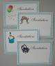 Carte Invitation S01949Existe en :BALLONS,VERRES,BOUTEILLE,CADEAU