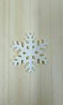 D�coration de No�l : Flocon 2,5cm vendu par 12