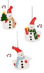 Bonhomme ceram 6cm S01Existe en :MOD 1,MOD 2,MOD 3