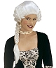 Perruque Marquise blanche Jos�phine