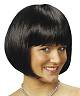 Perruque Carr� noir Michelle