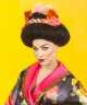 Perruque Geisha luxe