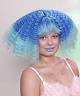 Perruque Maxi Doll bleue S01