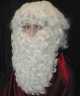 Perruque P�re No�l ivoire avec barbe S01