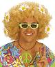 Perruque Hippy blonde mixte