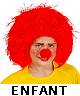 Perruque Enfant rouge - Touffe