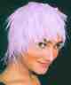 Perruque Plumes Nina rose S013907