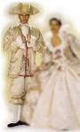 Costume Marquis H12Existe en :M-L(Une seule taille)