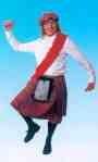 Costume Ecossais Funny Mac S01Existe en :M-XL(Une seule taille)
