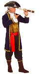 Costume Pirate H9 S01Existe en :S,M-L,L,XL
