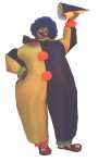 Costume Big clown S01Existe en :L(Une seule taille)