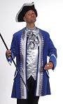 Costume Veste Marquis Bleu Luxe S015685Existe en :S,M,L,XL