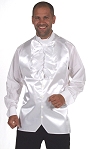 Costume Plastron luxe blanc S01618Existe en :S-M