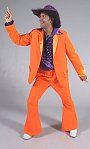 Costume Costume Homme orange H1Existe en :L,XL