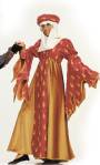 Costume Dame M�di�vale F5 S019628Existe en :TU(Une seule taille)
