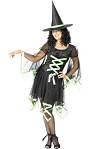 Costume Sorci�re F6 pour HalloweenExiste en :S 36-38,M 40-42