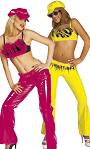 Costume Disco Girl S01609Existe en :ROSE,JAUNE